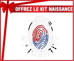 kit naissance bébé personnalisé Empreinte My Identity Corée du Sud