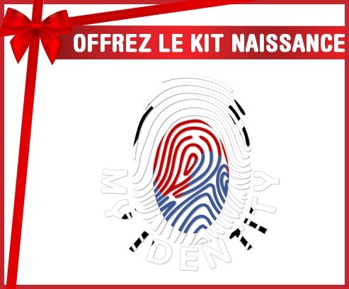 kit naissance bébé personnalisé Empreinte My Identity Corée du Sud