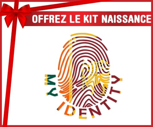 kit naissance bébé personnalisé Empreinte My Identity Sri Lanka Srilanka