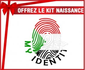 kit naissance bébé personnalisé Empreinte My Identity Soudan