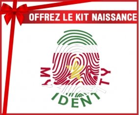 kit naissance bébé personnalisé Empreinte My Identity Suriname