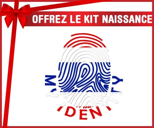 kit naissance bébé personnalisé Empreinte My Identity Thaïlande