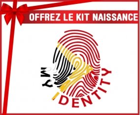 kit naissance bébé personnalisé Empreinte My Identity Timor Leste