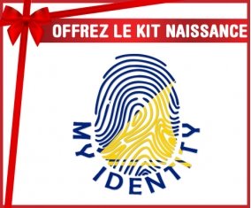 kit naissance bébé personnalisé Empreinte My Identity Tokelau