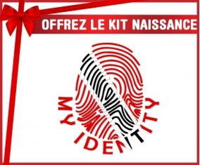 kit naissance bébé personnalisé Empreinte My Identity Trinité-et-Tobago
