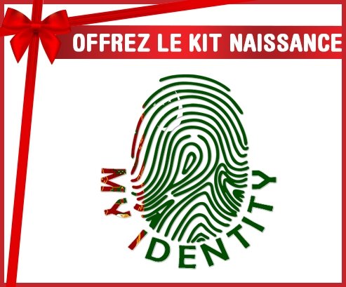 kit naissance bébé personnalisé Empreinte My Identity Turkménistan