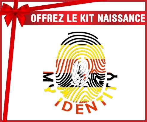 kit naissance bébé personnalisé Empreinte My Identity Ouganda