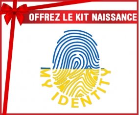 kit naissance bébé personnalisé Empreinte My Identity Ukraine