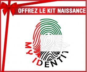 kit naissance bébé personnalisé Empreinte My Identity Emirats Arabes Unis
