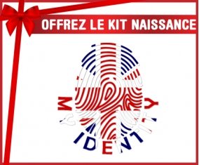 kit naissance bébé personnalisé Empreinte My Identity Royaume-Uni