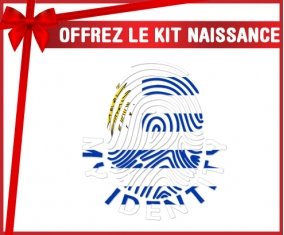 kit naissance bébé personnalisé Empreinte My Identity Uruguay