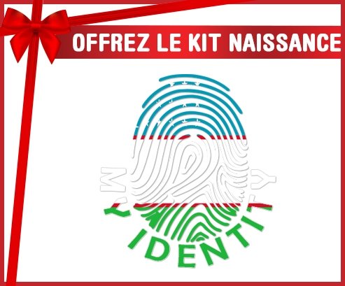 kit naissance bébé personnalisé Empreinte My Identity Ouzbékistan