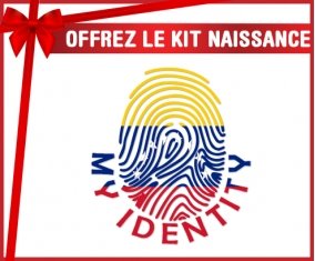 kit naissance bébé personnalisé Empreinte My Identity Venezuela
