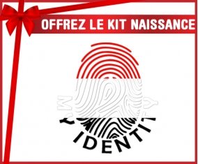 kit naissance bébé personnalisé Empreinte My Identity Yémen