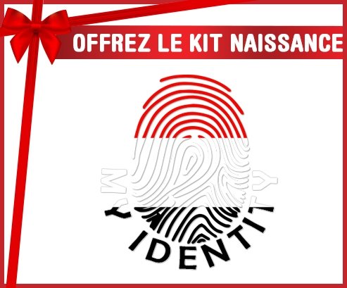 kit naissance bébé personnalisé Empreinte My Identity Yémen