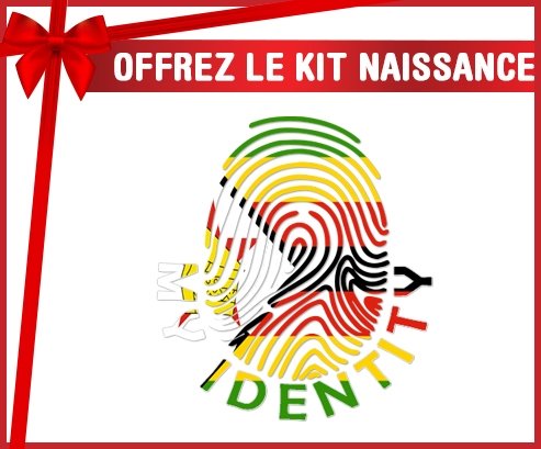 kit naissance bébé personnalisé Empreinte My Identity Zimbabwe