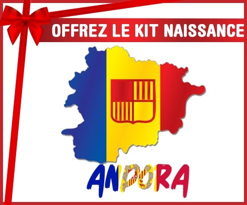 kit naissance bébé personnalisé Andora maps