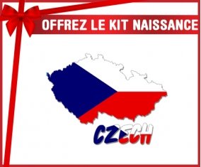 kit naissance bébé personnalisé Czech maps