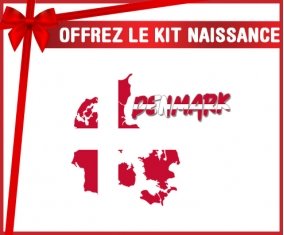 kit naissance bébé personnalisé Denmark maps