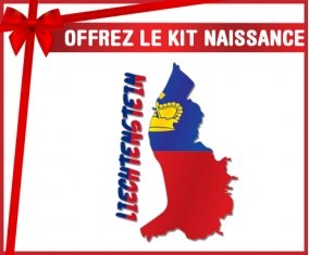 kit naissance bébé personnalisé Liechtenstein maps