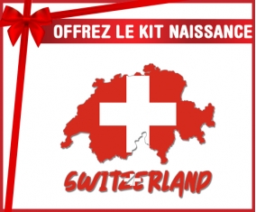 kit naissance bébé personnalisé Switzerland maps