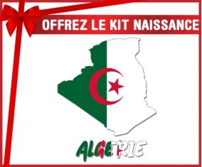 kit naissance bébé personnalisé Algerie maps