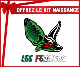 kit naissance bébé personnalisé Les fennecs algérie football