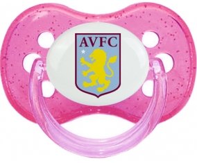 Aston Villa Football Club Sucette Cerise Rose à paillette