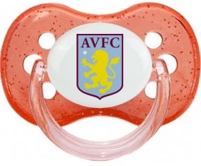 Aston Villa Football Club Sucette Cerise Rouge à paillette