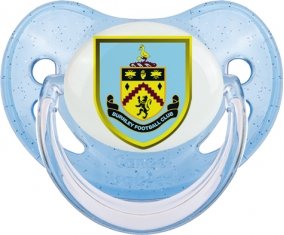 Burnley Football Club Sucette Physiologique Bleue à paillette