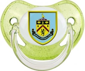 Burnley Football Club Sucette Physiologique Vert à paillette