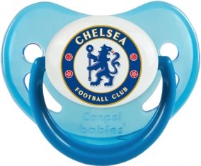 Chelsea Football Club Tétine Physiologique Bleue phosphorescente