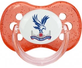 Crystal Palace Football Club Sucette Cerise Rouge à paillette