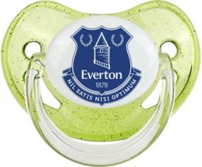Everton Football Club Sucette Physiologique Vert à paillette