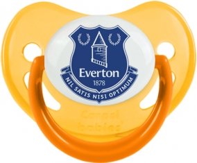 Everton Football Club Sucette Physiologique Jaune phosphorescente