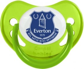 Everton Football Club Sucette Physiologique Vert phosphorescente