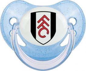 Fulham Football Club Sucette Physiologique Bleue à paillette
