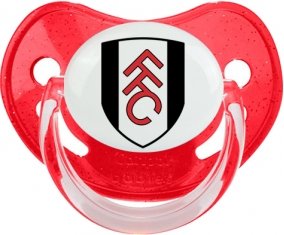 Fulham Football Club Sucette Physiologique Rouge à paillette