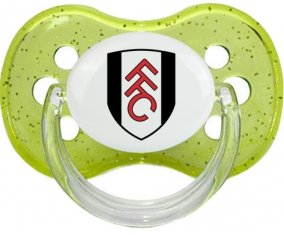 Fulham Football Club Tétine Cerise Vert à paillette