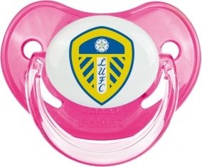 Leeds United Football Club Tétine Physiologique Rose classique
