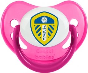 Leeds United Football Club Tétine Physiologique Rose phosphorescente