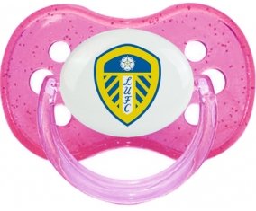 Leeds United Football Club Sucete Cerise Rose à paillette
