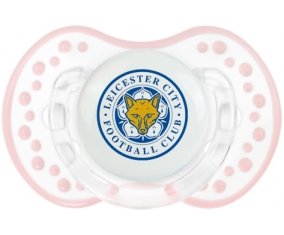 Leicester City Football Club Tétine LOVI Dynamic Retro-blanc-rose-tendre classique