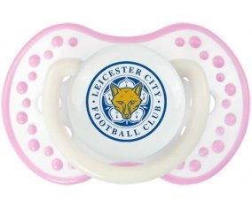 Leicester City Football Club Tétine LOVI Dynamic Blanc-rose phosphorescente