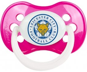 Leicester City Football Club Sucette Anatomique Rose foncé classique