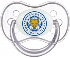 Leicester City Football Club Sucette Anatomique Transparente classique