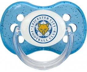 Leicester City Football Club Sucette Cerise Bleu à paillette