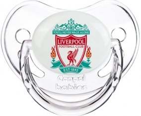 Liverpool Football Club Sucette Physiologique Transparent classique
