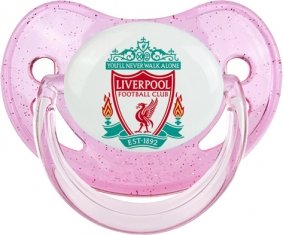 Liverpool Football Club Sucette Physiologique Rose à paillette