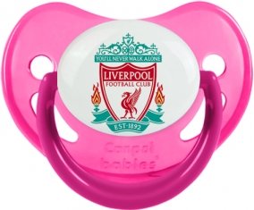 Liverpool Football Club Sucette Physiologique Rose phosphorescente